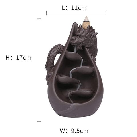 incense burner size