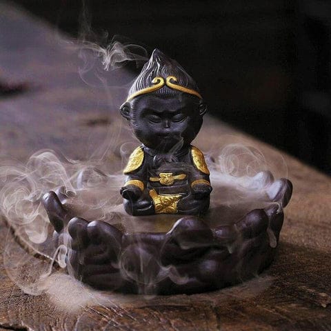 incense burner monkey