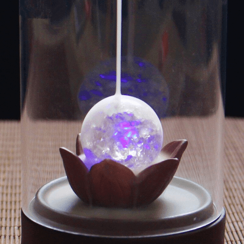 crystal incense burner