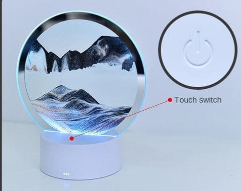 sand led lamp