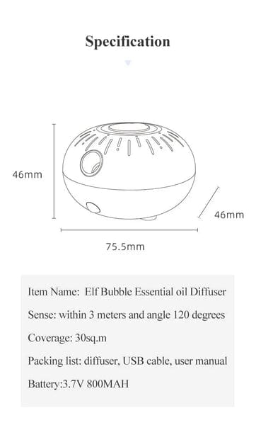 electric aroma oil diffuser