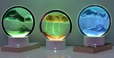 sand art night lamps