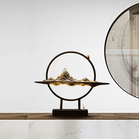 mountain incense burner