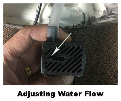 how to use waterfall indoor fountain