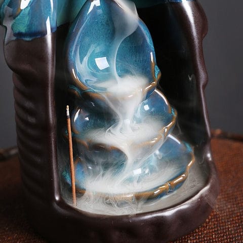 cascading waterfall incense burner backflow