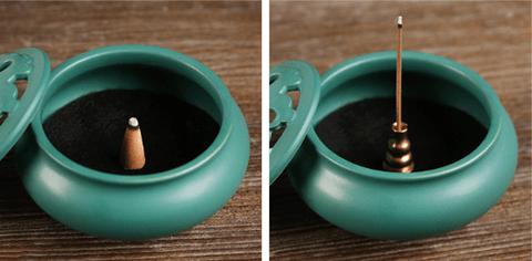 ceramic incense censer