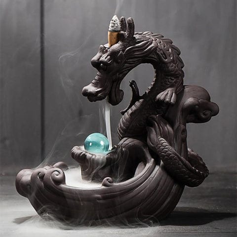 dragon incense burner