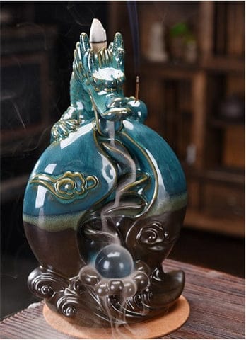 dragon incense burner