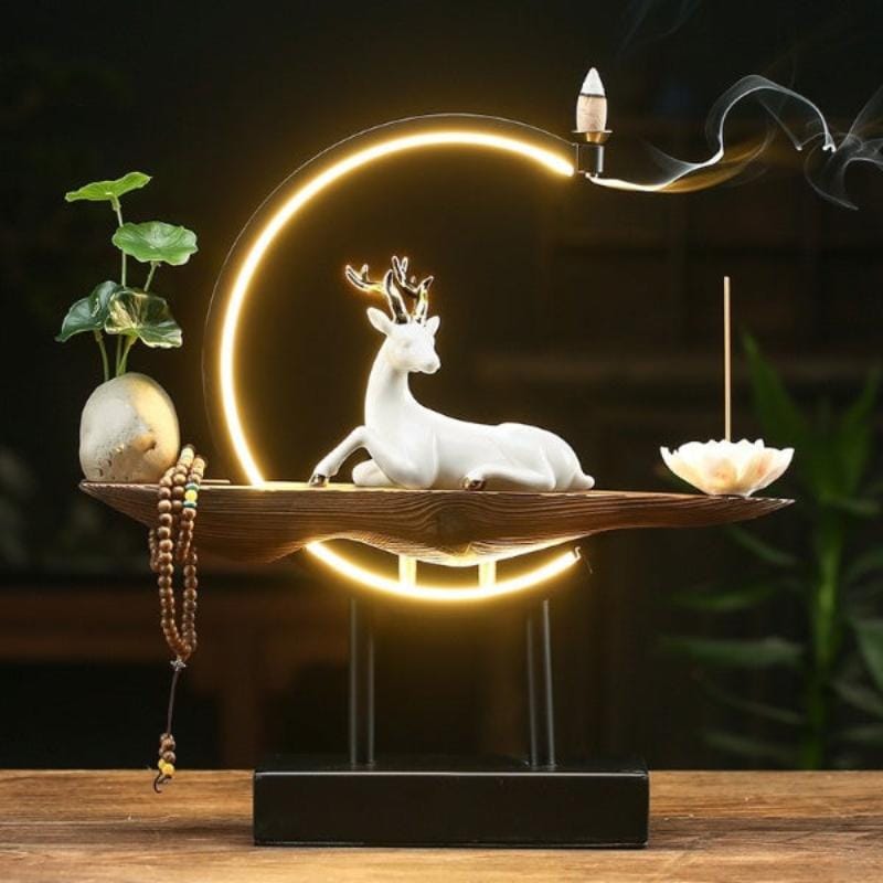 deer incense burner