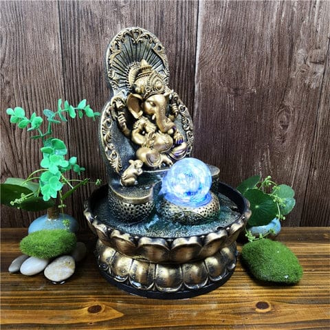 ganesha indoor water fountain