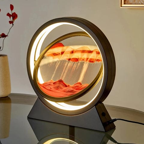 flowing sand led lamp
