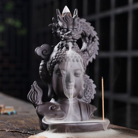 backflow incense burner dragon