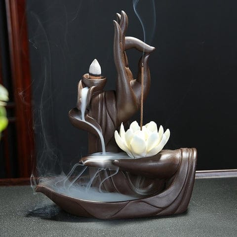 lotus incense burner