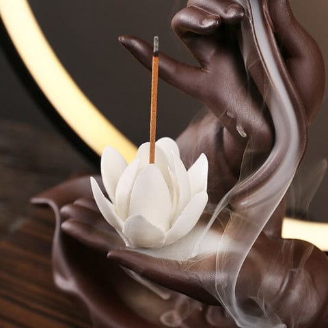 lotus incense burner