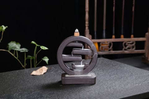 backflow incense burner waterfall