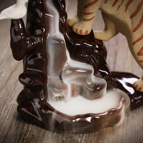 tiger backflow incense burner
