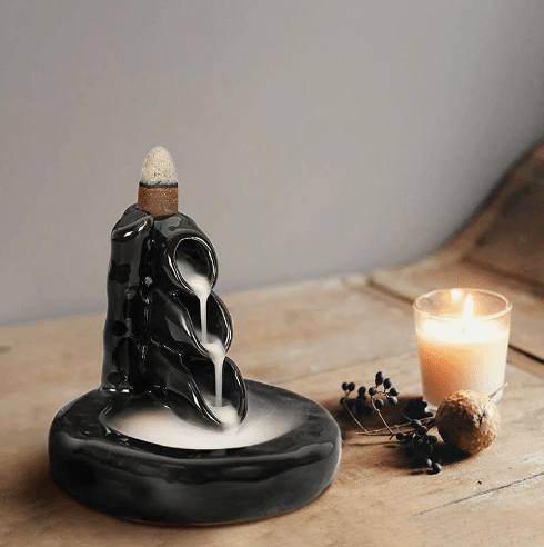 backflow cone incense, backflow incense cones, backflow incense cones holder