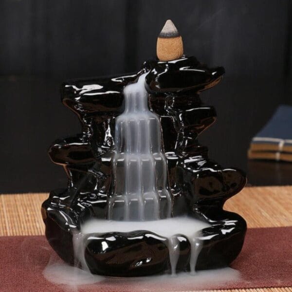 waterfall incense burner, waterfall incense burners, incense waterfall, waterfall incense, incense burners